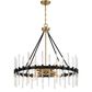Savoy House Santiago 8 Light Pendant in Matte Black, , large