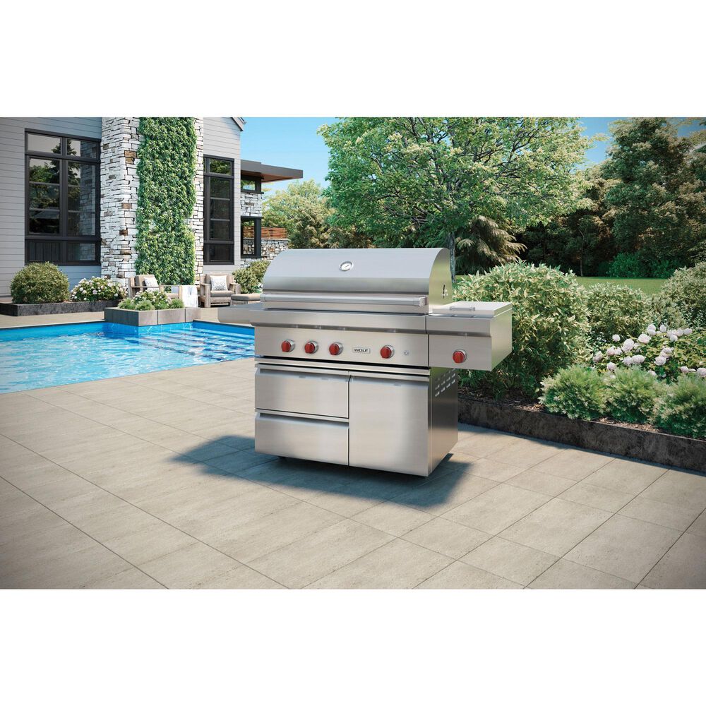Wolf Appliances 13&quot; Side Burner in Stainless Steel, , large