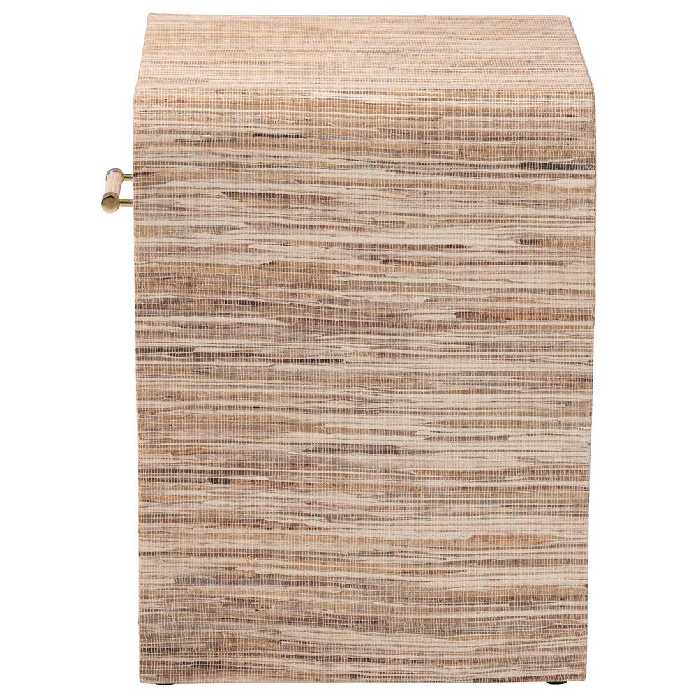 Baxton Studio Callan 1-Drawer Nightstand in Natural, , large