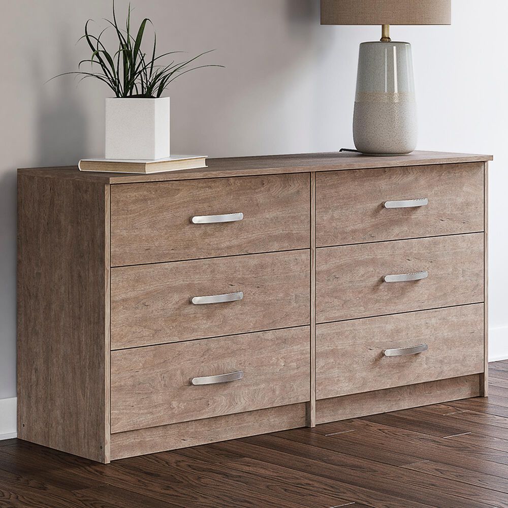 Signature Design by Ashley Flannia Dresser in Gray, , large