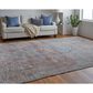 Feizy Marquette 4" x 5"3" Blue and Multicolor Area Rug, , large