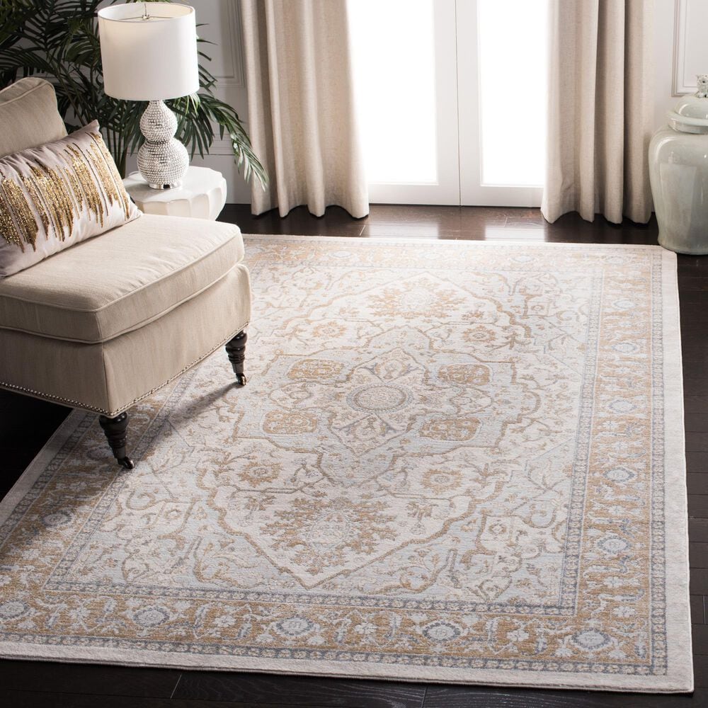 Safavieh Isabella ISA936A 4&#39; x 6&#39; Cream and Beige Area Rug, , large