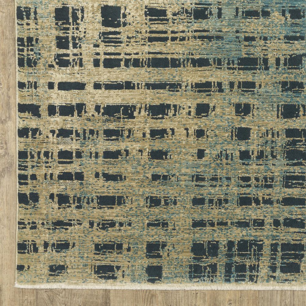 Oriental Weavers Reed RE07B 9&#39;10&quot; x 12&#39;10&quot; Beige and Blue Area Rug, , large