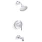 Kohler Tone Rite-Temp Bath and Shower Faucet Trim Kit in Polished Chrome, , large