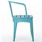 Hearth and Haven Colmar 3-Piece Outdoor Bistro Set in Blue, , large