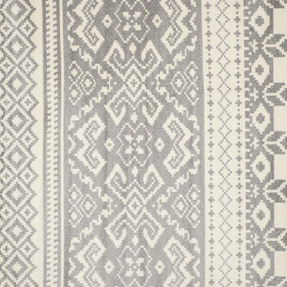 Safavieh Adirondack ADR107B-10SQ 10&#39; x 10&#39;  Ivory/Silver Square Rug, , large