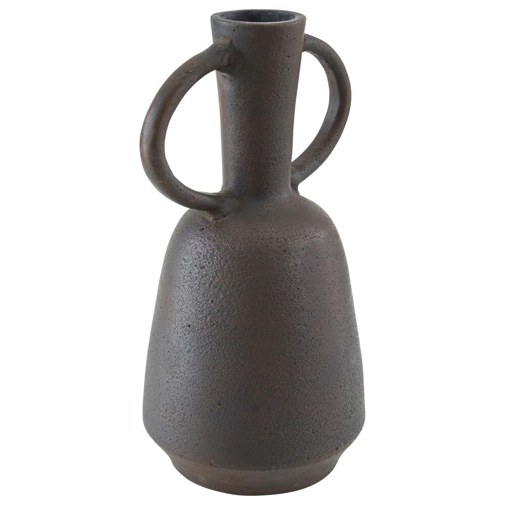 Ashley Aadeen 16" Vase in Distressed Brown, , large