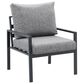 CorLiving Eden 4-Piece Patio Conversation Set in Grey, , large