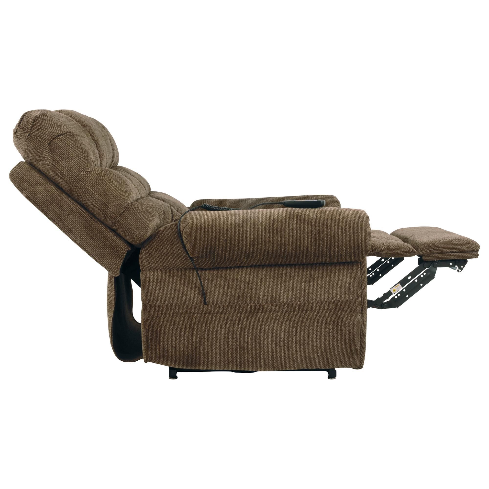 Signature Design by Ashley Ernestine Power Lift Recliner in