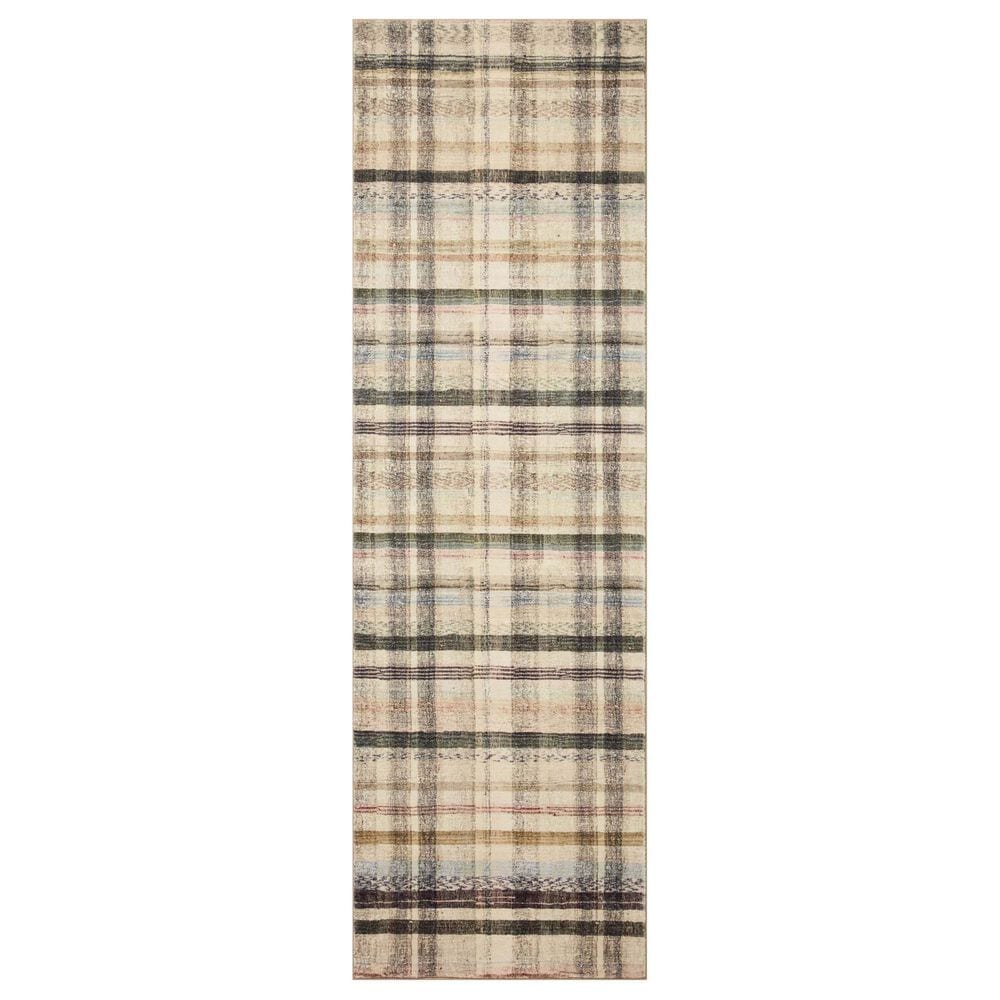 Chris Loves Julia x Loloi Humphrey 2"3" x 11"6" Ivory and Multicolor Runner, , large