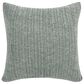 Classic Home Macie 22" Square Throw Pillow in Stone Gray, , large