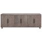 Wycliff Bay Palisades 90" 6-Door Console in Brushed Gray, , large