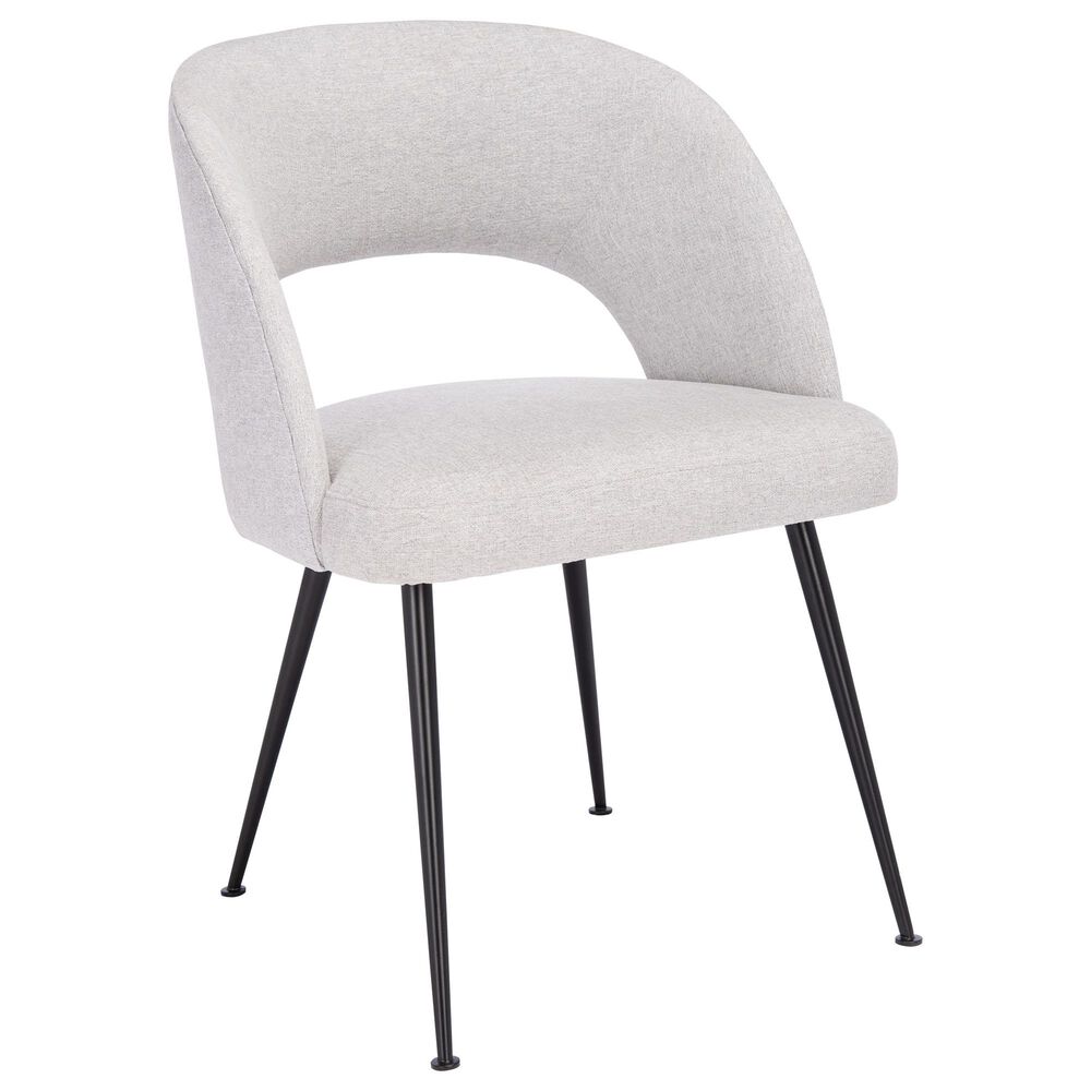 Safavieh Cromwell Dining Chair in Grey/Black, , large