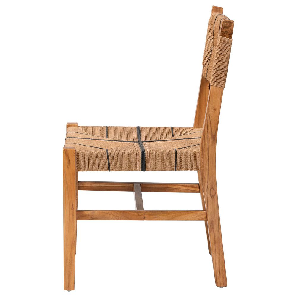 Baxton Studio Prita Side Chair in Natural, , large