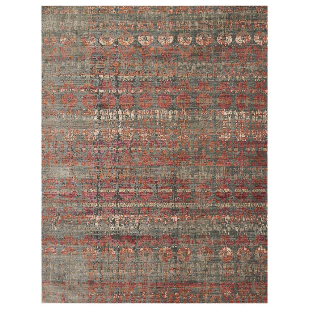 Loloi Javari 2"6" x 4" Steel and Sunrise Area Rug, , large