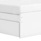 Ashley Onita Full Panel Platform Bed with 2 Side Storage in White, , large