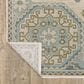 Oriental Weavers Maeve MAE03 Beige and Blue 3"3" x 5" Area Rug, , large