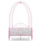 Furniture of America Carriage Twin Canopy Bed in Pink, , large