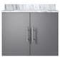 Lexora Home Geneva 24" Single Bathroom Vanity in Dark Grey with 2 cm White Carrara Marble Top and Rectangular Sink, , large