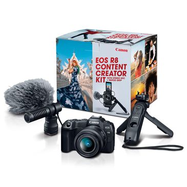Canon EOS R8 Content Creator Kit Mirrorless Camera, , large