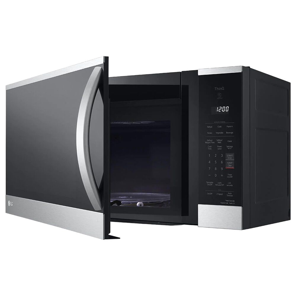 LG 1.8 Cu. Ft. Over-the-Range Microwave Oven with EasyClean in Stainless Steel, , large