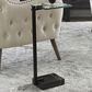 Uttermost Butler Accent Table in Black, , large