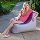 Jaxx Juniper Patio Bean Bag Chair in Purple, , large