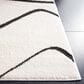Safavieh Melody MEL120A 9" x 12" Ivory and Black Area Rug, , large