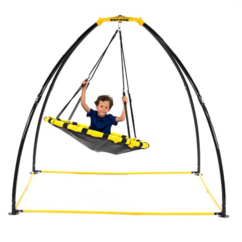 Jumpking Backyard UFO Multidirectional Twisting and Turning Swing, , large