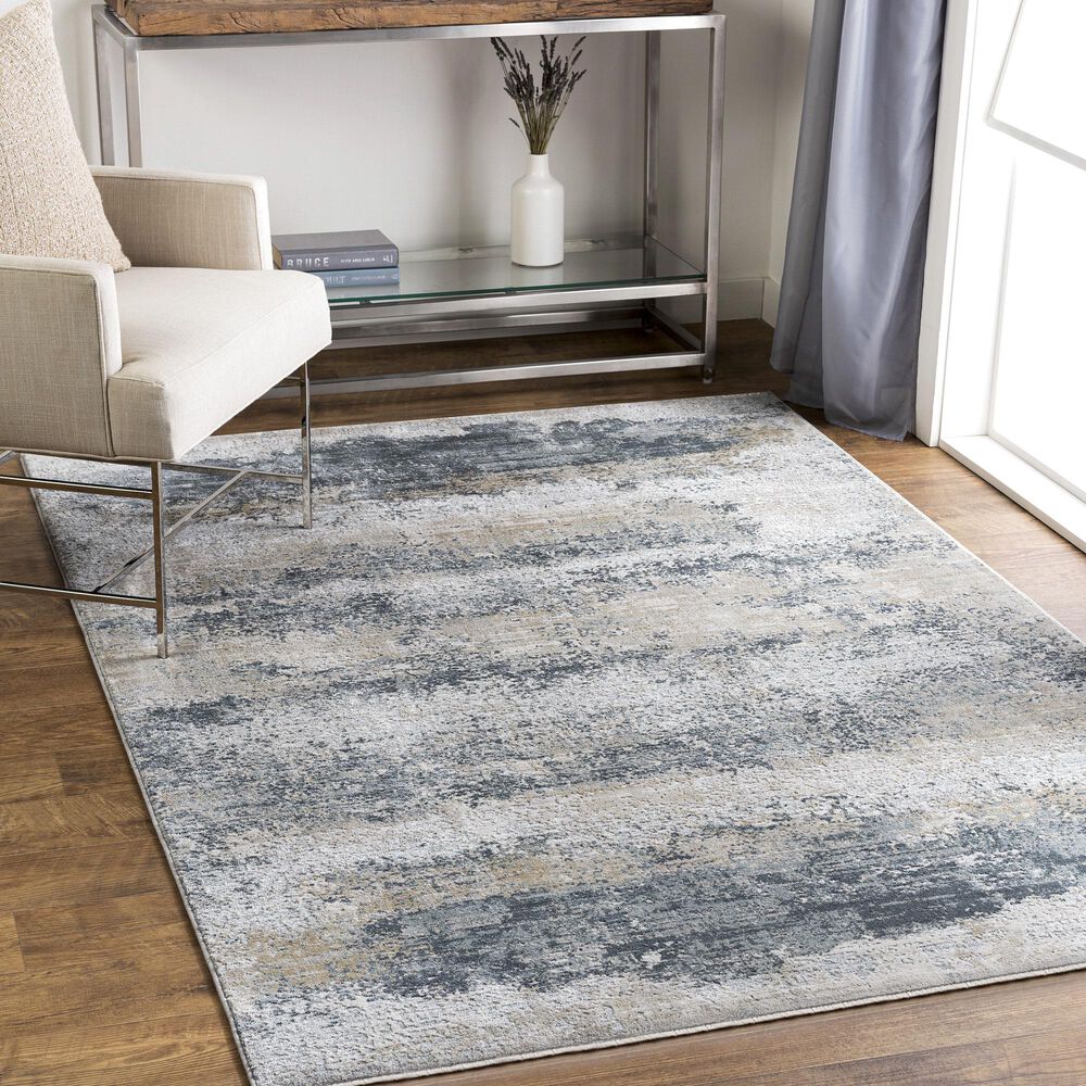 Surya Brunswick 10&#39; x 14&#39; Sage, Gray, White and Blue Area Rug, , large