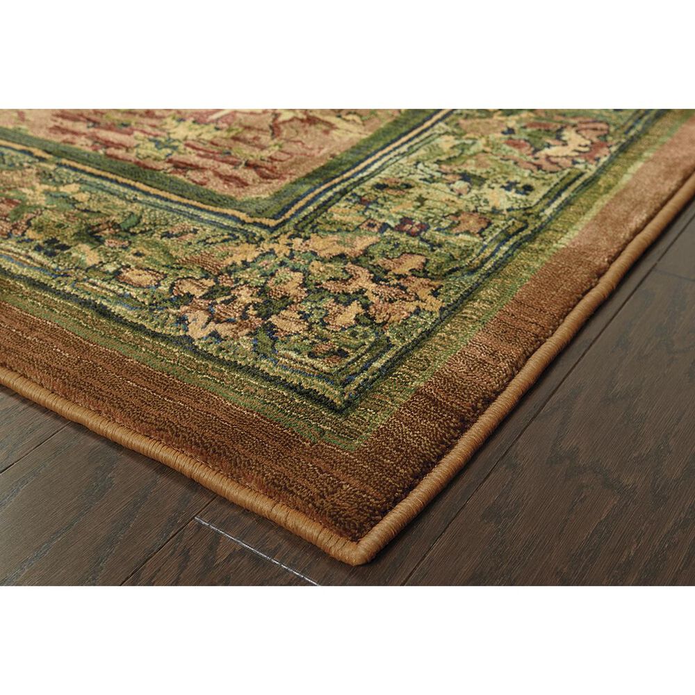 Oriental Weavers Kharma 465J 9&#39;9&quot; x 12&#39;2&quot; Green Area Rug, , large