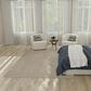 Nourison Courtyard Ivory and Silver 6" x 9" Indoor/Outdoor Area Rug, , large