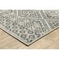 Oriental Weavers Branson Aztec 1"10" x 7"3" Blue and Beige Runner, , large