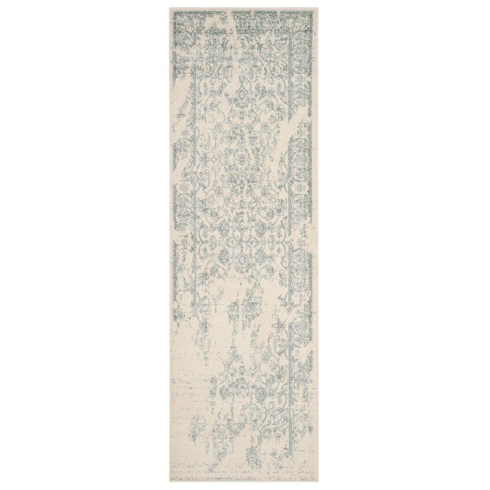 Safavieh Adirondack ADR101S-26 2&#39;6&quot; x 6&#39; Ivory/Slate Runner, , large