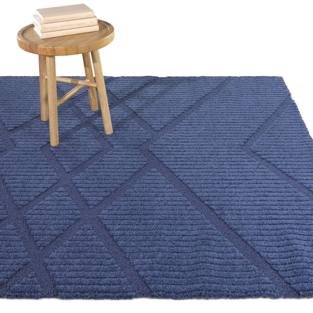 Balta Rugs Beckett 5&#39;3&quot; x 7&#39; Blue Area Rug, , large