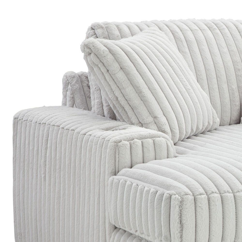 Ashley Stupendous Oversized Chaise in Alloy, , large