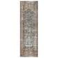 Amber Lewis x Loloi Georgie 2" x 5" Teal and Antique Area Rug, , large