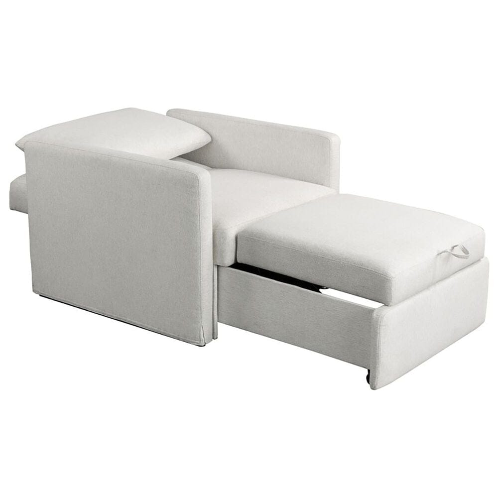 Lifestyle Solutions Blair Convertible Chair in Cream, , large