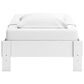 Ashley Socalle Twin Platform Bed in Matte White, , large