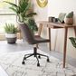 Zuo Modern Byron Office Chair in Brown and Black, , large