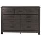 Ashley Brinxton 3-Piece Full Panel Bed Set in Dark Charcoal, , large