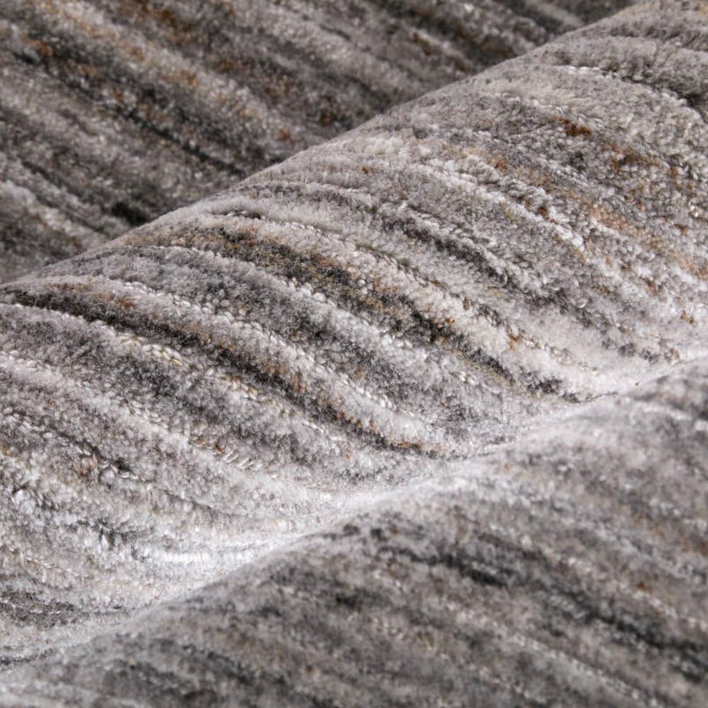 Feizy Lakewood Gray 2' x 3' Area Rug, , large