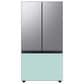 Samsung Bespoke Bespoke 3-Door French Door Refrigerator Bottom Panel in Morning Blue Glass, , large