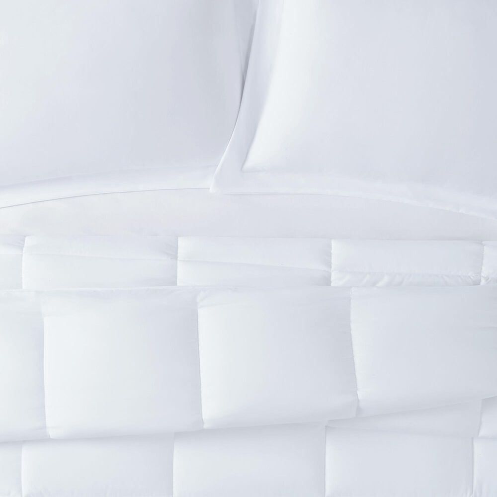 Pem America Truly Calm Antimicrobial 3-Piece Full/Queen Comforter Set in White, , large