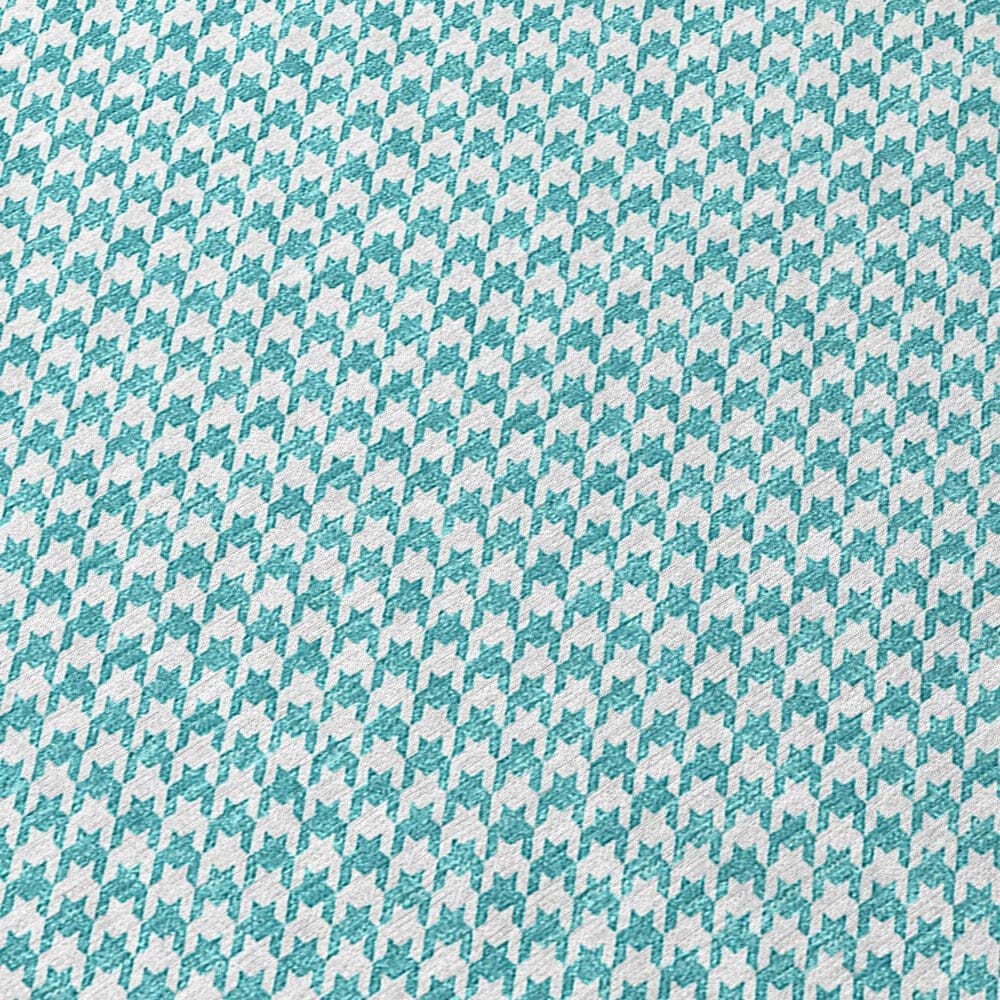 Dalyn Rug Company Hinton 8&#39; Round Aqua Indoor/Outdoor Area Rug, , large