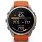Garmin fenix 9 Pro inReach Smartwatch 51mm Titanium with Autumn Orange and Spark Orange Silicone Band, , large