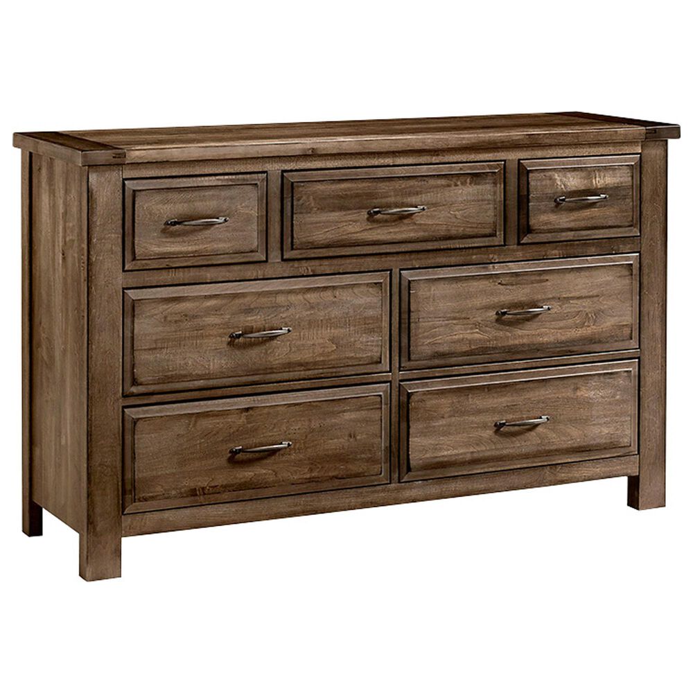 Viceray Collections Maple Road 7 Drawer Dresser in Maple Syrup, , large