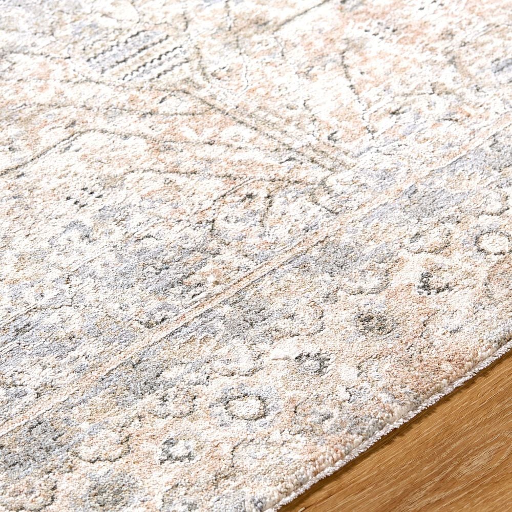 Surya Poetry Cream, Light Slate, Sage, Light Sage, Tan and Slate 6&#39;7&quot; x 9&#39;6&quot; Area Rug, , large