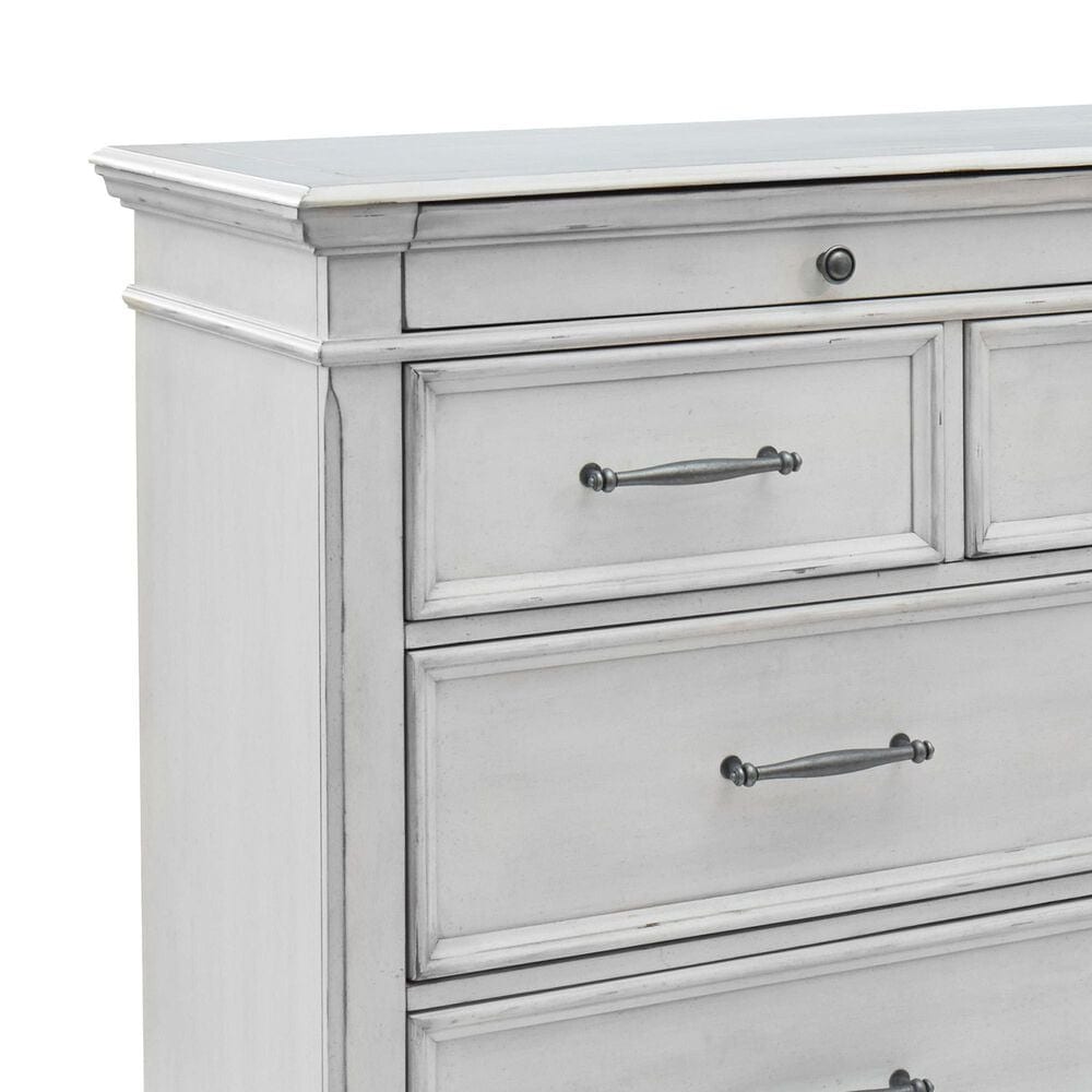Ashley Kanwyn 3 Piece King Storage Bedroom Set in Whitewash, , large