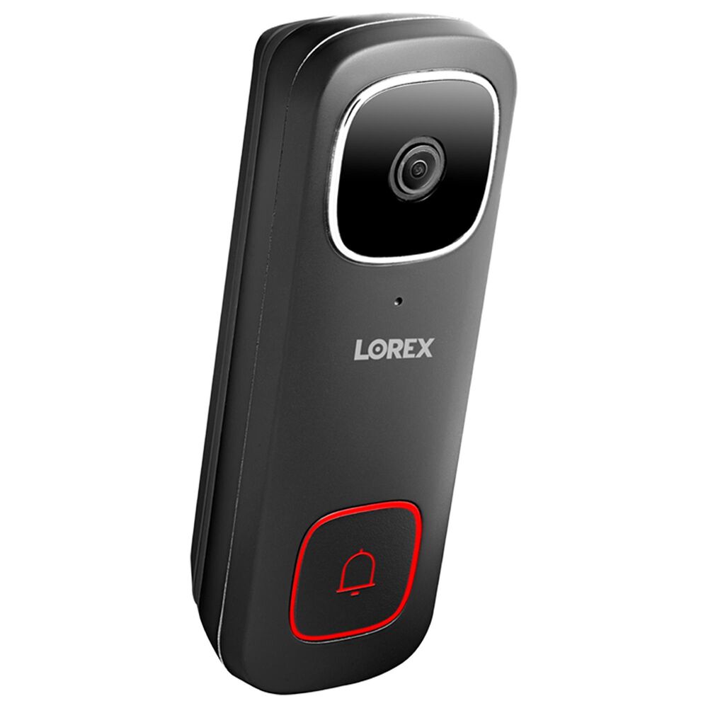 Lorex 2K Wired Video Doorbell &#40;32GB&#41;, , large